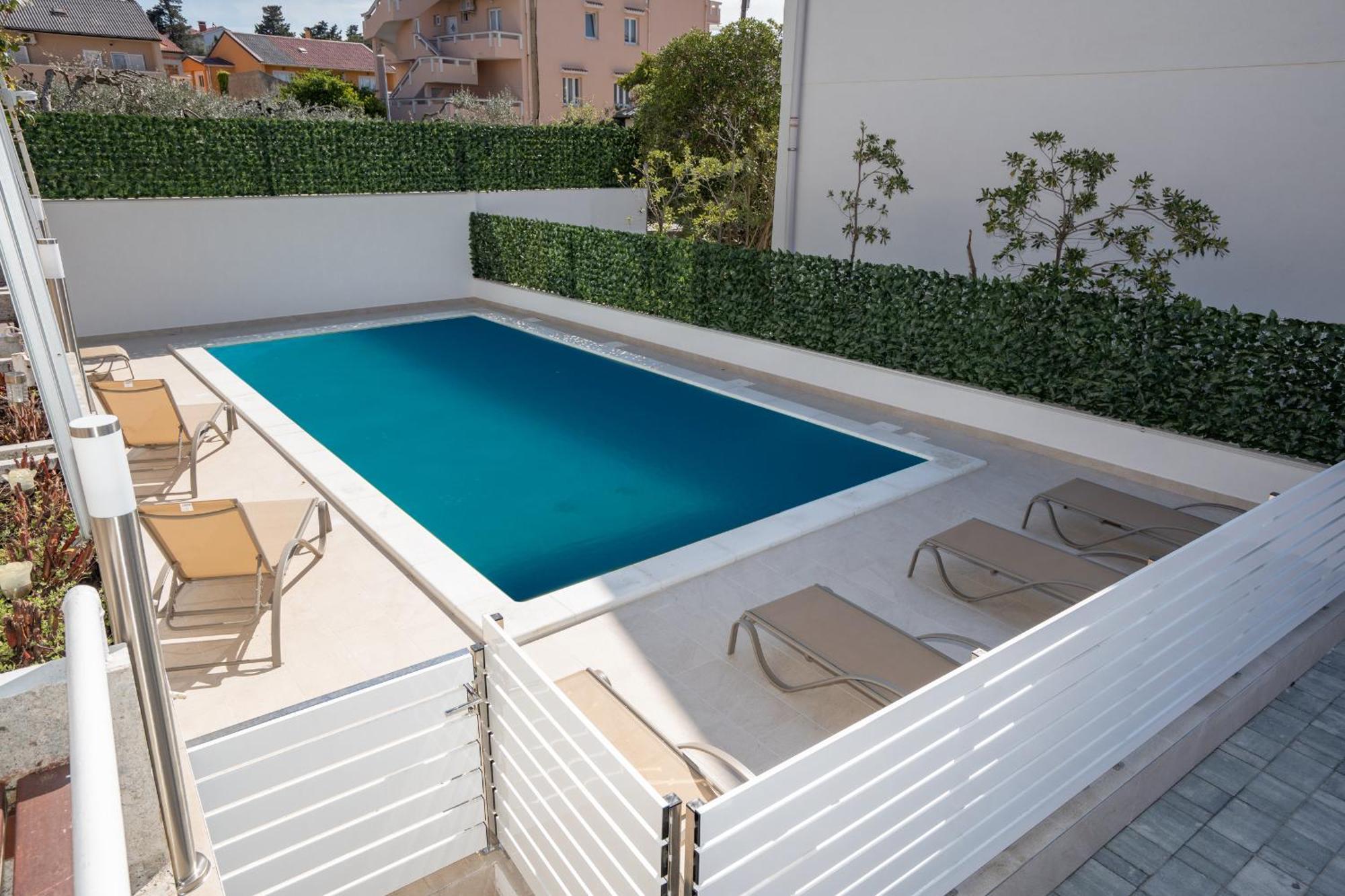 Pool Mansion Magnolia - Comfort Rooms Novalja Eksteriør billede